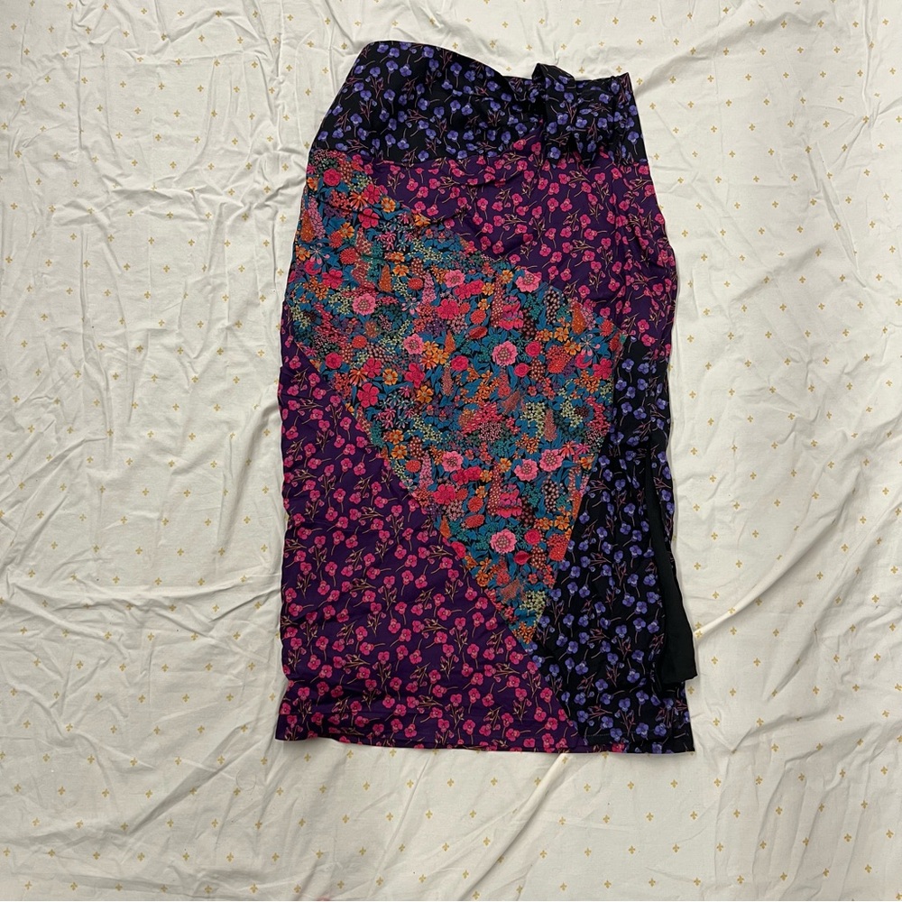 J. Crew liberty London Multicolor Floral Pencil Skirt
